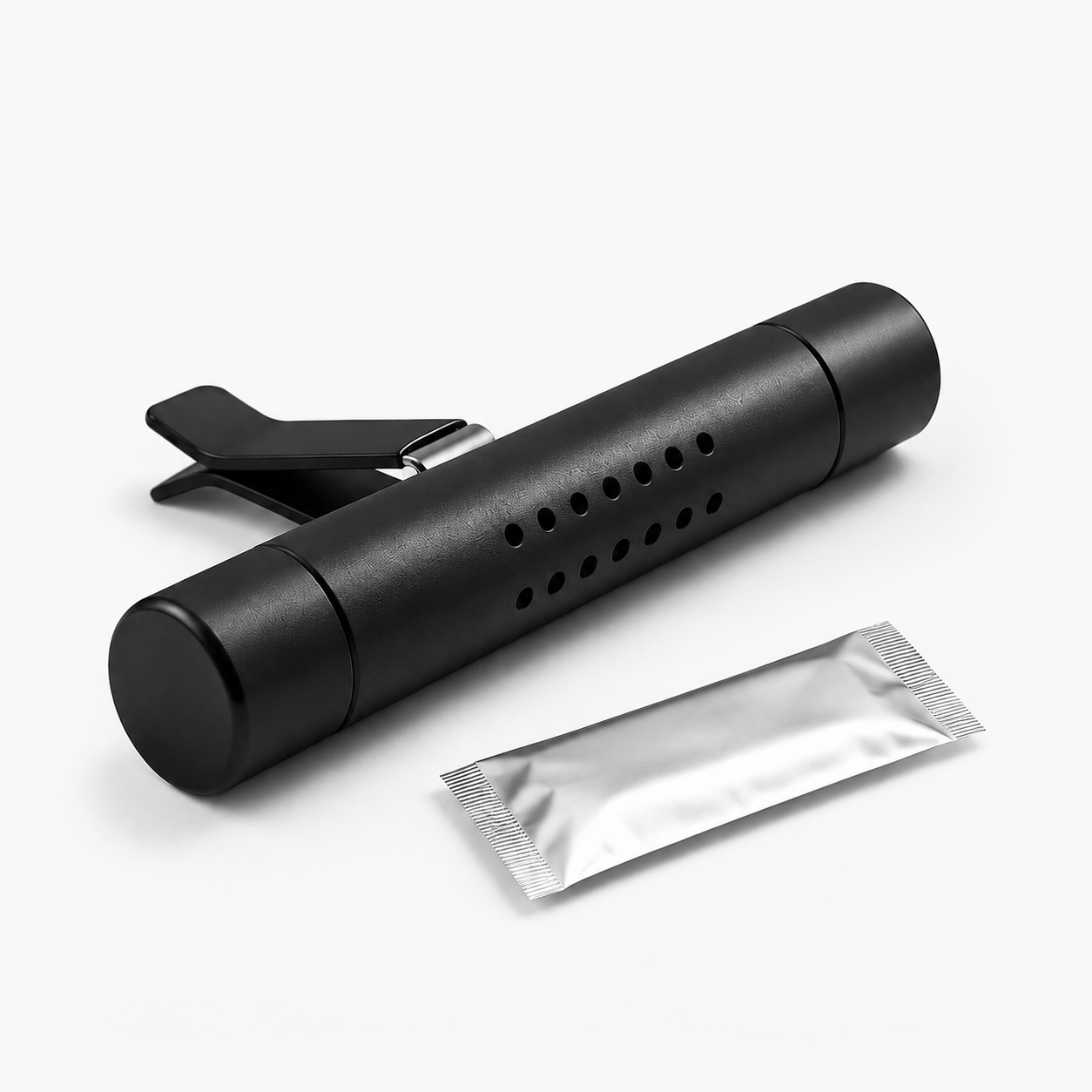 Clip-on car air vent fragrance diffuser