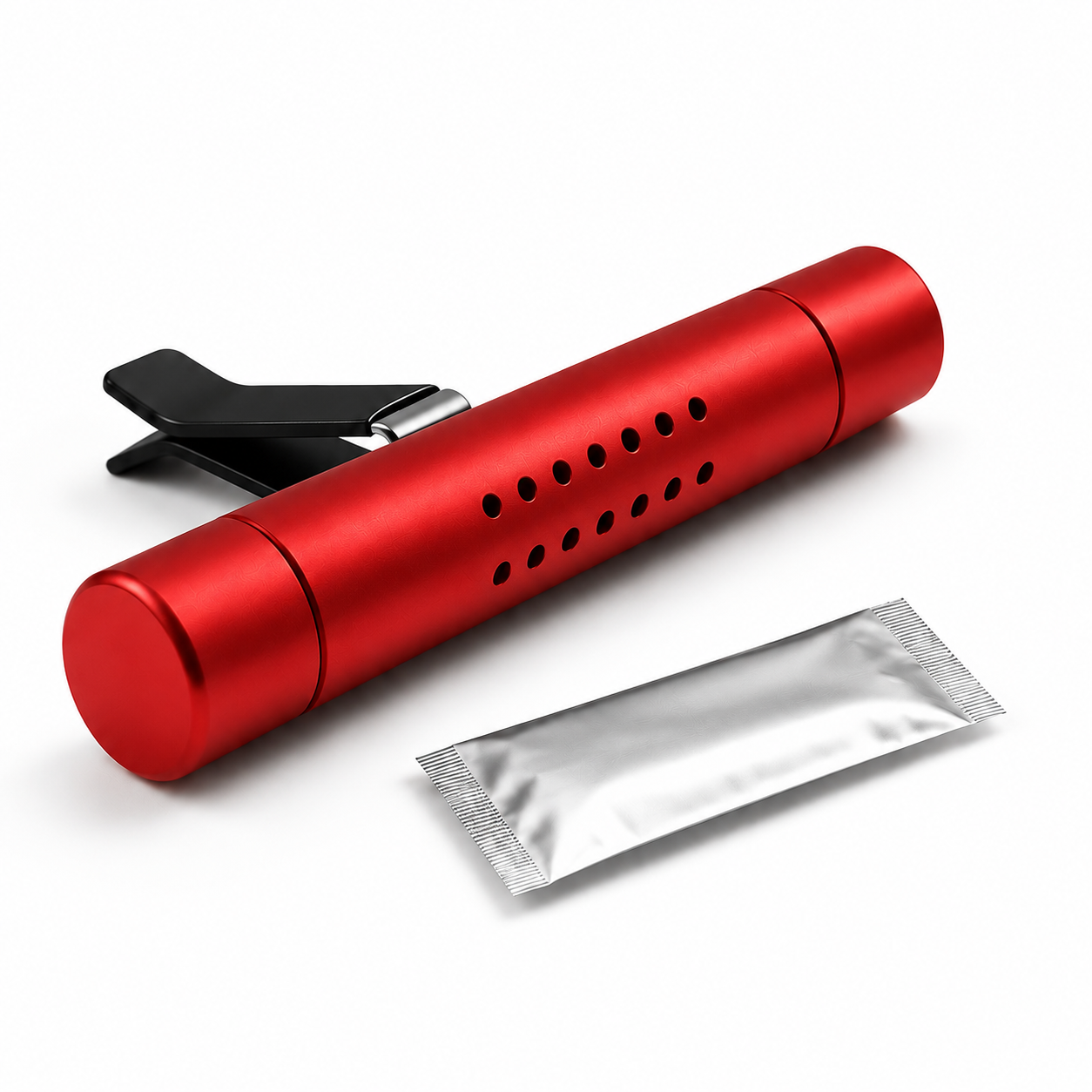 Clip-on car air vent fragrance diffuser