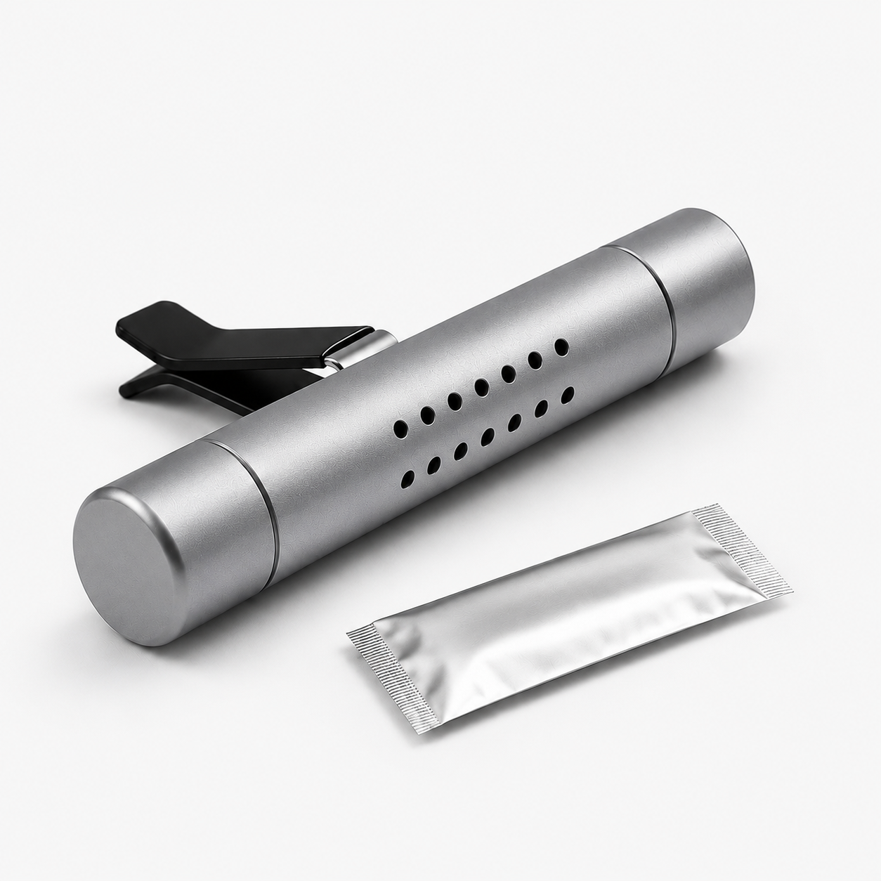 Clip-on car air vent fragrance diffuser