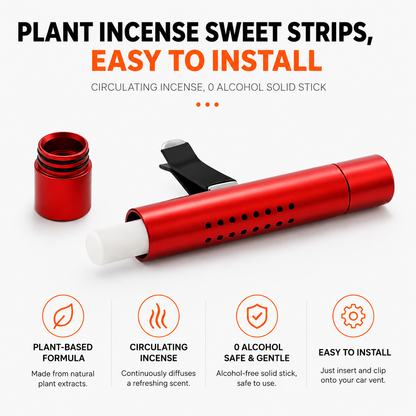 Clip-on car air vent fragrance diffuser