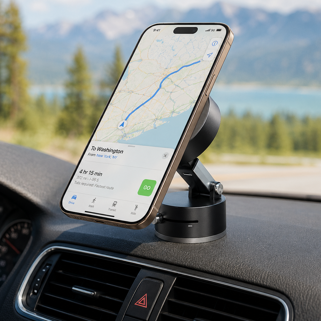 Magnetic Vacuum Car Stand